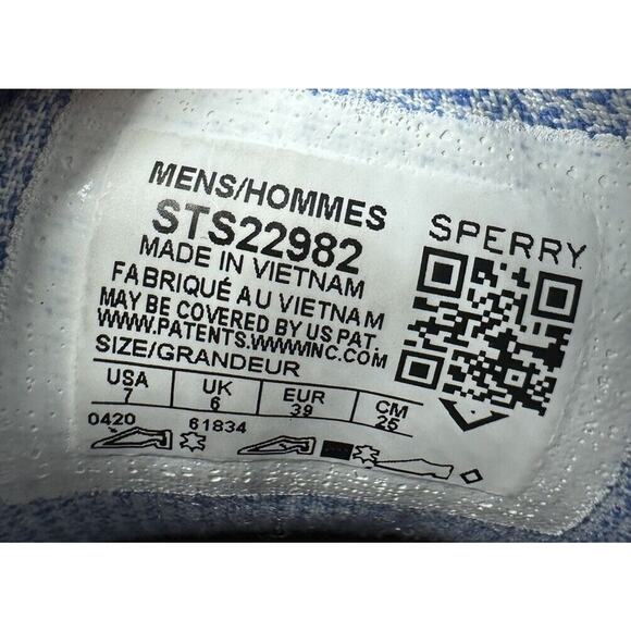 Sperry Sneakers Men’s 7 Leather Brown Top-Sider Plushwave Oxford Casual Walking - Picture 6 of 6